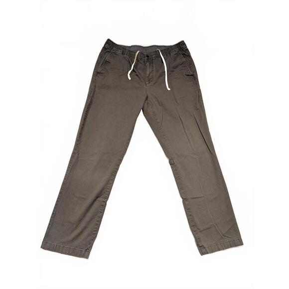 Pacsun Stylish Olive Green Loose Cargo Pants with Drawstring Medium 33x28 - Picture 1 of 10